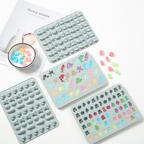 Silicone Chocolate Mold Chocolate baking Tools Non-stick Silicone candy cake mold Jelly and Candy Mold 3D mold DIY