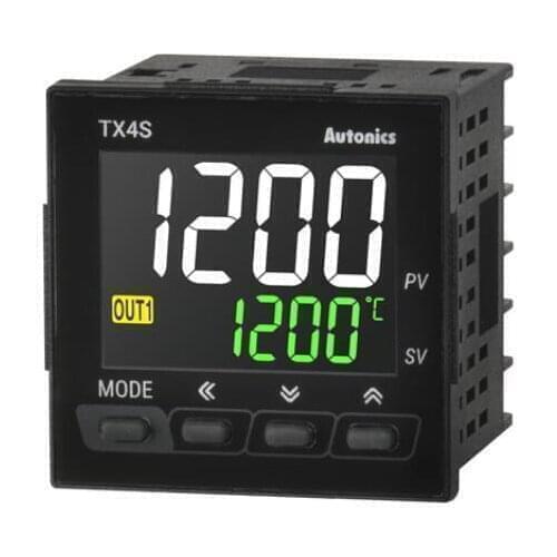 TX4S-24S Temp Control, 1/16 DIN, LCD display 4 Digit, PID Control, SSR Drive Output, 2 Alarm Output, 100-240 VAC 50/60Hz