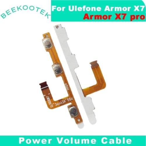 Ulefone Armor X7 Side Button Flex Cable New Original Power + Volume Button FPC Cable repair accessories for Ulefone Armor X7 pro