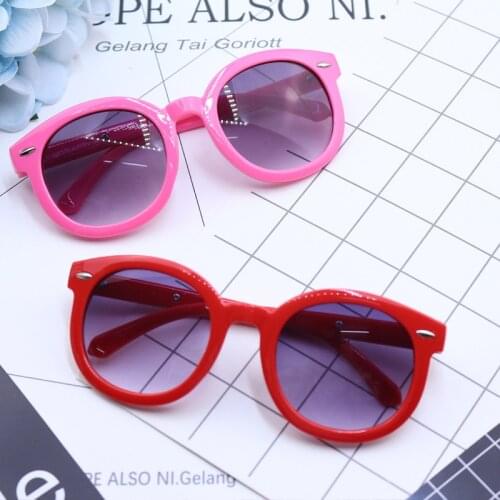 2021 Retro Vintage Kids Oversized Sunglass UV400 Brand Designer 2019 Childrens Mirror Sun Glass Luxury Shades Baby Boy Girl Sun