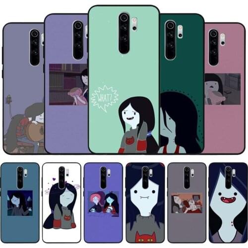 Adventure time marceline black Silicone Phone Case For Redmi note 9 8 7 Pro S 8T 7A Cover