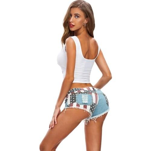 Womens Denim Shorts Sexy Female Hot Low Waist Summer Short Jeans Boyfriends Polyester Plus Size Jean Shorts Clothes 2021 Woman