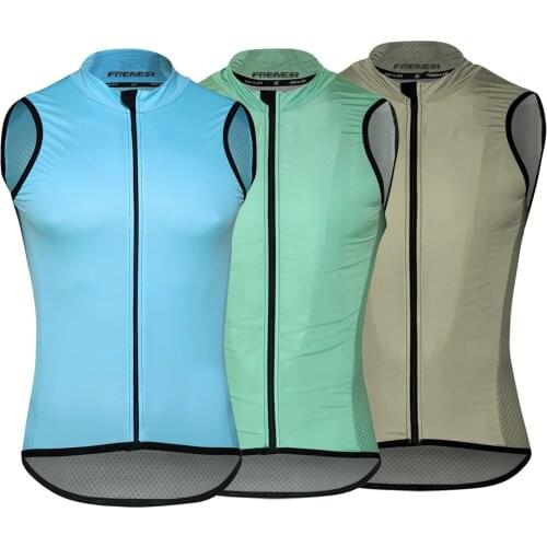 2020 Frenesi Bicycle Windbreaker Road Bike Mountain Bike Top Windproof Vest Jacket MTB cycling jersey ciclismo motocross jersey