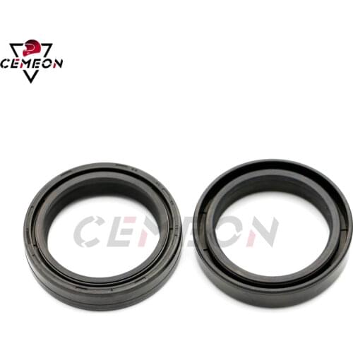 43X55X11 Fork Seal Motorcycle Front Shock Absorber Oil Seal Kit 43 55 11 Front Fork Seal Dust Cap
