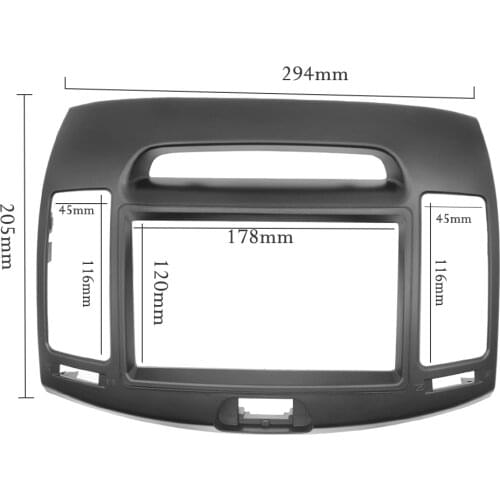 Autoradio Radio 2din Frame for HYUNDAI ELANTRA 2006-2011 Car Refitting DVD Frame DVD panel Dash Kit Fascia