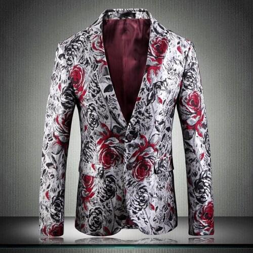 Classic Blazer Men Four Seasons British Fashion Urban Style 5xl Blazer Pattern Fashion Casual Blazer Masculino Slim Fit