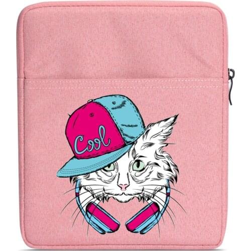 Cute print liner Sleeves Bag Case For Kobo Libra H2O 7inch Ebook 7'' ereader cover Multi Pockets Bag Handbag Liner Pouch Funda