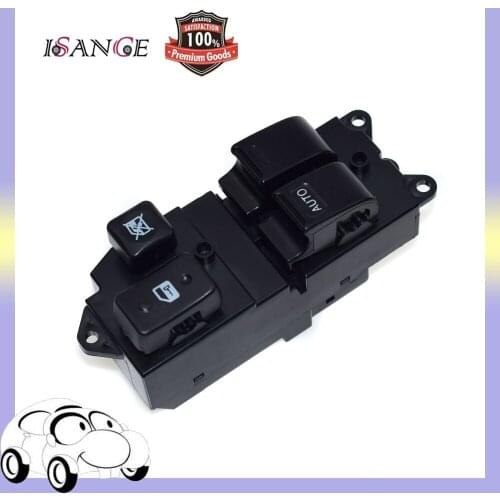 ISANCE Electric Power Window Master Switch Front Left 4 Buttons For 1989-2000 Toyota Pickup ickup Tacoma T100 8482016060