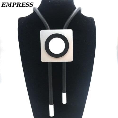 EMPRESS DIY Jewelry Handmade, Cube-Shaped Aluminum Pieces For a Collection Of Gothic Womenswear Claim To Be a Lucky Necklace