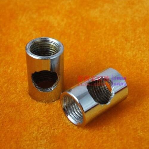 M10 Plating Inner Teeth Straight Tubes 90 Cylindrical Adapter Connector DIY Lighting Accessories