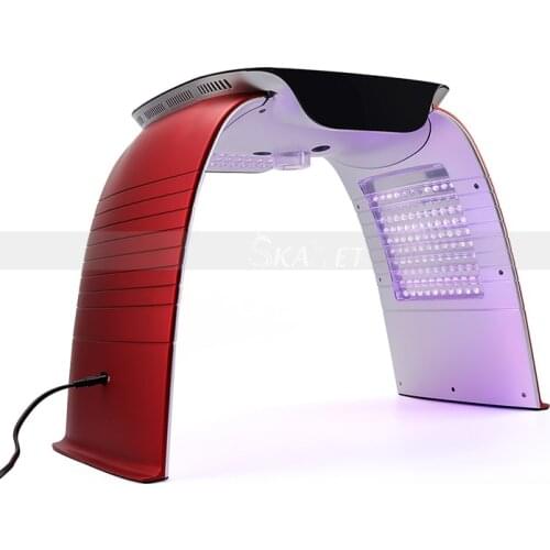 LED PDT Cold Spray Hot Compress Atomization UV Light Therapy Mask for Skin Rejuvenation Acne Remover