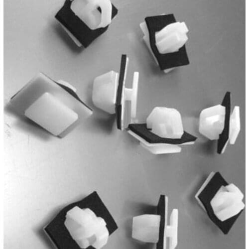 50*Car Rivet Clips With Sealer For Hyundai Entourage 2005-On 87756-2E000 For Entourage Tucson Veracruz Optima Sedona 2005-2021