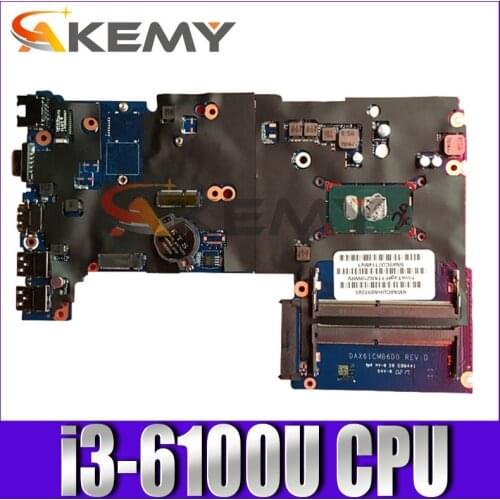855655-001 855655-601 For HP Probook 430 G3 440 G3 Laptop Motherboard DAX61CMB6D0 DAX61CMB6C0 With i3-6100U DDR4 100% Fully Test