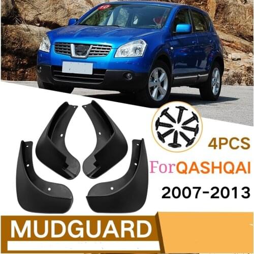 Auto Mudguard For Nissan Qashqai J10 2007-2013 High-quality Mudguard Anti-splash Mudguard Body Protection Car Accessories