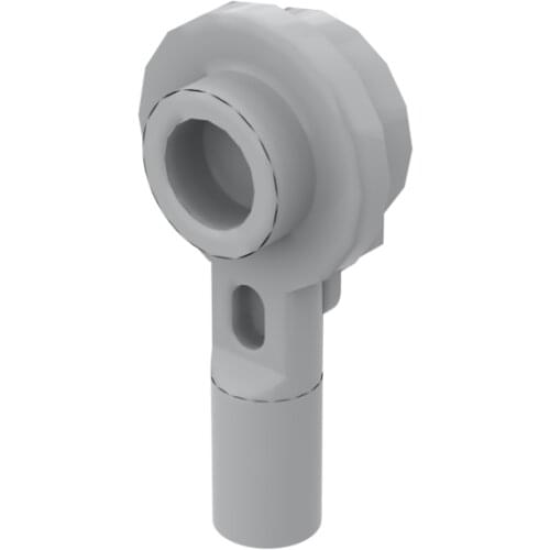 BZB MOC 32828 1x1 Side With Thin Axis Wafer Creative High Tech Building Block Model Kids Toys DIY Brick Parts Best Gifts