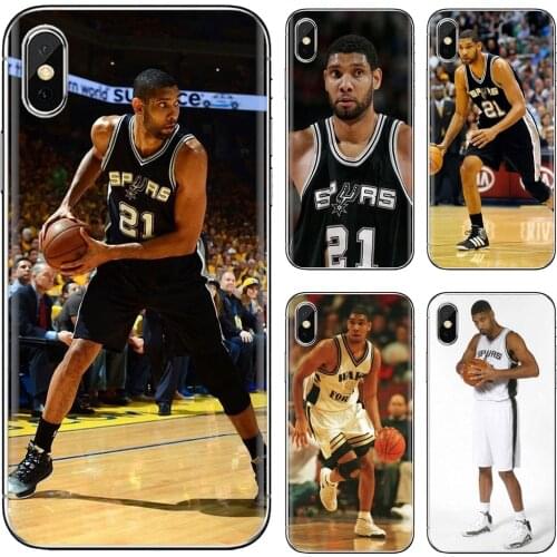 Tim-Duncan-C-Basketball-All-Stars For Samsung Galaxy A9 A8 Star Lite A3 A5 A7 A6 Plus 2018 2015 2016 2017 Silicone Case Cover