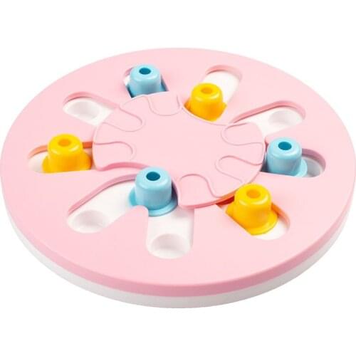 Interactive Dog Puzzle Toy Increase IQ Pets Sniffing Toy Pets Creative Food Dispensing toys ABS Feeder for Cats Kitten Dog Puppy