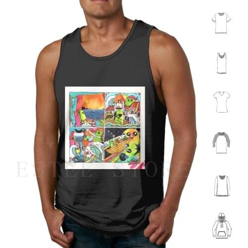 Pirate Dream Tank Tops Vest Sleeveless