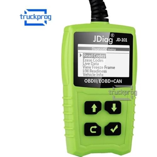 OBD2 OBDII EOBD Code Reader JD101 JD 101 Car Scanner Read Live Data Auto Diagnostic Scan Tool
