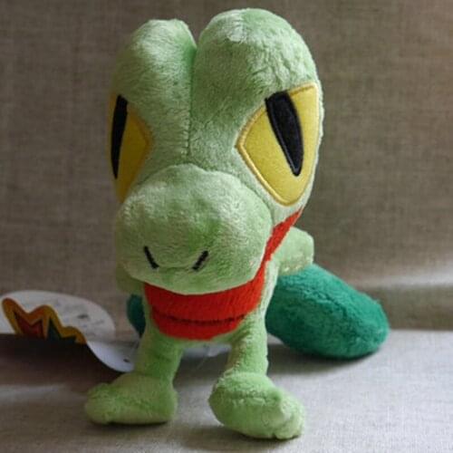 Authentic Pokemon Cartoon Treecko Plush Toy Dolls 15cm Limited Edition Collectible Gifts