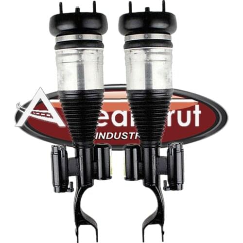 Pair Front Air Suspension Shock Absorber Struts For 2013-2020 Mercedes-Benz C-Class W205 S205 C205 w/Airmatic & ADS, w/4Matic