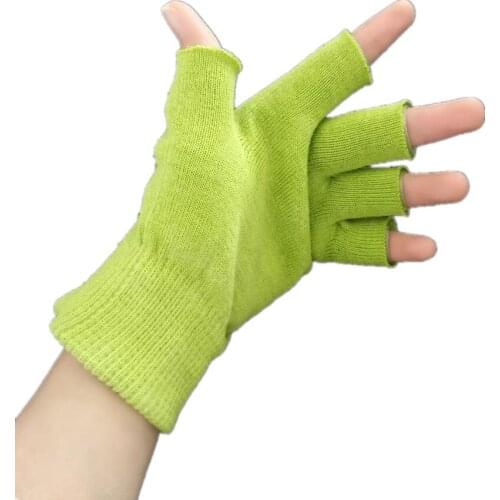 50 pairs Gel SPA Fingerless Gloves Moisturizing Whitening Exfoliating Essential Beauty Hand Mask Half Gloves Female Health Care