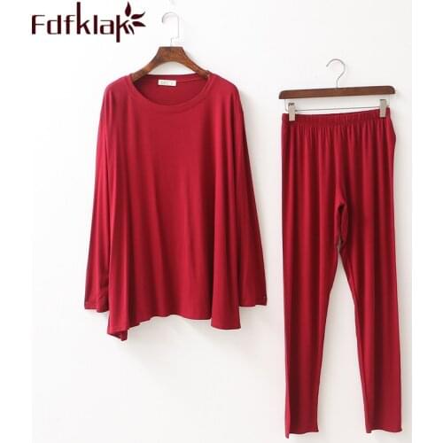 Spring Summer 2020 New Modal Maternity Pyjamas Long Sleeve Pregnant Sleepwear Pregnancy Pijama Maternity Nightwear Fdfklak