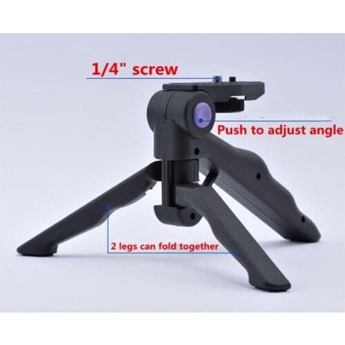 Portable Foldable Tripod Stand Hand Grip for Digital SLR Camera Canon Nikon Sony