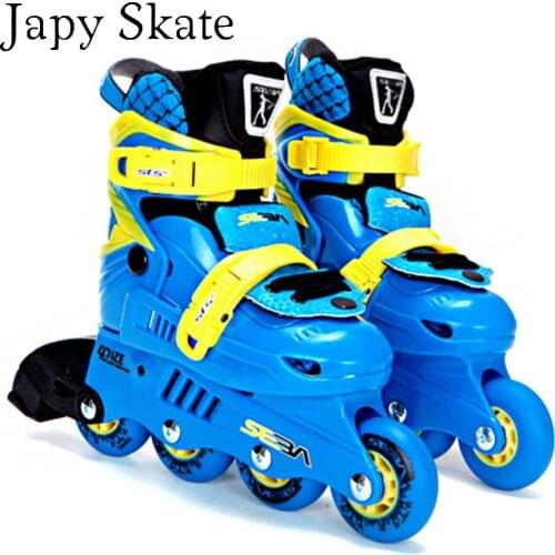 Japy Skate SEBA-JR Junior Adjustable Childrens Professional Slalom Inline Skates Kids Roller Skating Shoes Braking FSK Patines