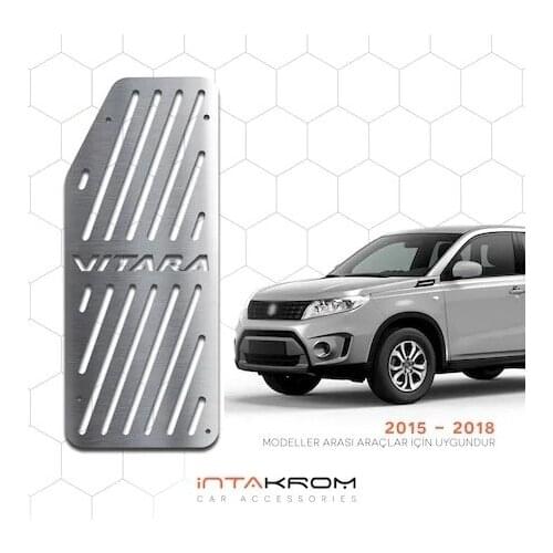 Suzuki Vitara Chrome Foot Rest Pedal Chrome Styling Accessories Car Modified Makeup In-Car Accessory