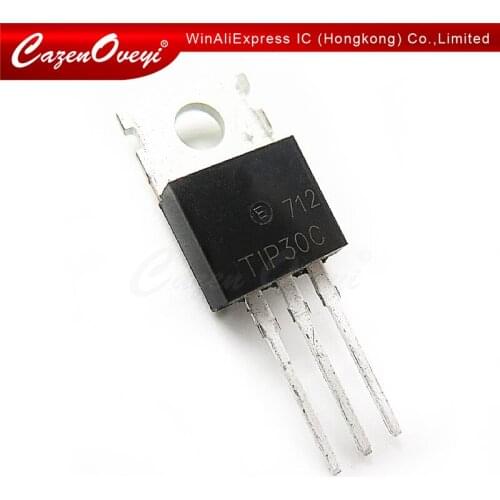 10pcs/lot TIP30C 100V 1A TO-220 TIP30 30 TIP3 30C TIP 30C In Stock