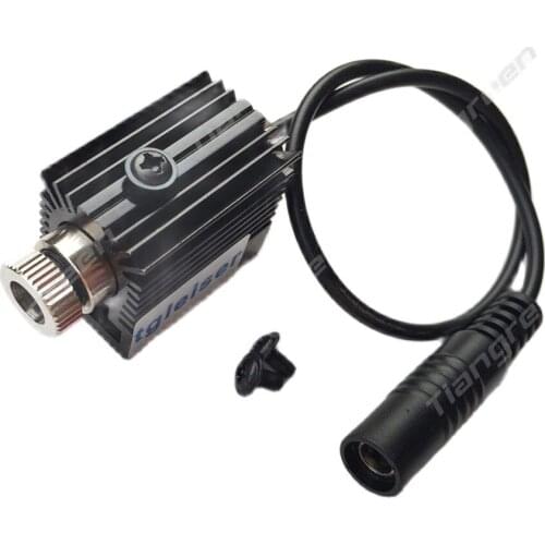 200mW 405nm Focus Violet Blue laser module 5V cnc parts with heat sink holder