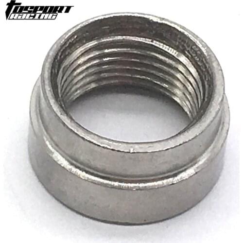 304 Stainless Steel Wideband Lambda Oxygen Sensor AFR Boss Nut Exhaust Fueling M18 x 1.5