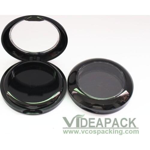 500PCS 5g empty concealer compact/eyeshadow case with clear window /smart DIY eyeshadow container with aluminum pan