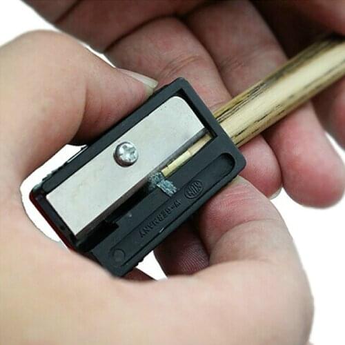 Black Cue Tip Shaper Corrector Billiard Pool Snooker Cue Tip Tools Accessories Pool Cue Tip Tool