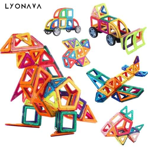 Magnet Toy Big Size Magnetic Designer Construction Toys Set Model Building Toy Magnets Blocks Educational Toys for Children