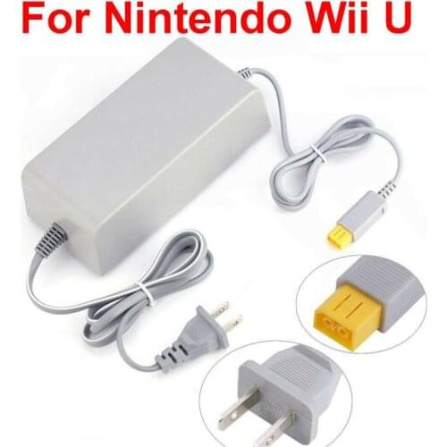 US/EU Plug 100-240V DC 15V 5A Home Wall Power Supply AC Charger Adapter Cable for Nintendo Wii U WiiU Game Console Host