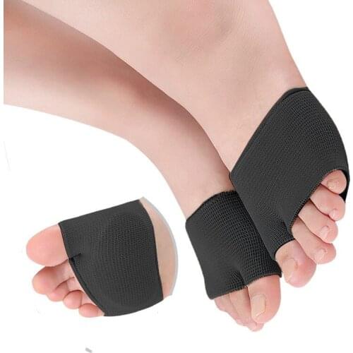 High Heel Forefoot Pad Threaded Thumb Valgus Men Women Foot Insoles Toes Separation Thumb Protector Foot Care Shoe Accessories