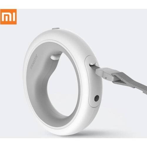 Xiaomi Retractable Dog Roulette Leash Ring Led Lighting Flexible Pet Collar UFO Pet Leash Cat Lead Puppy Walking Running Tractor