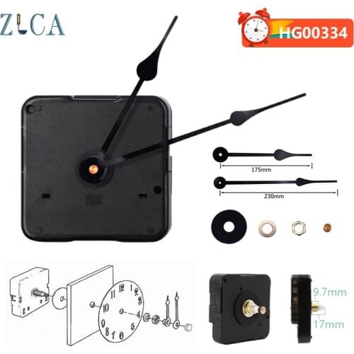 High Torque 1 Set Classic Quartz Clock Movement Kit Large DIY Wall Clock Parts Accessories Replacement Large Hour Minute Hands
