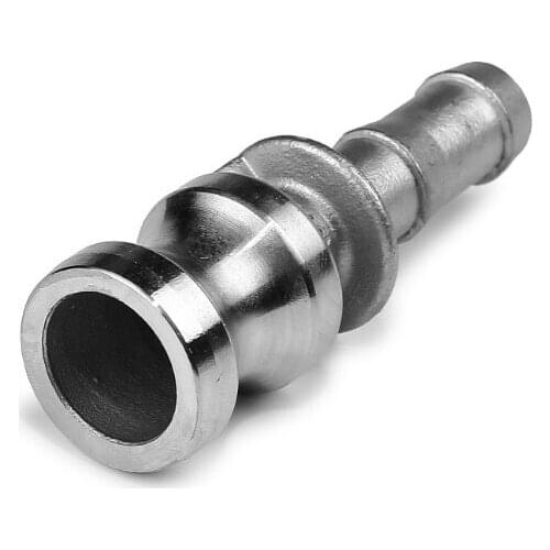 1PC E Trash Pump Adapter Female Camlock x Hose Barb Stainless Steel 304 Camlock-E DN50 2