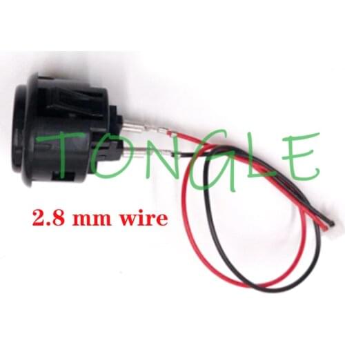10pcs Lot USB Zero Delay Encoder Connect Cables 2.8mm 4.8mm 2pin Wire To SANWA Microswitch Arcade Joystick & Button