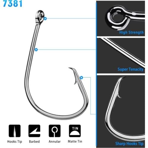 10pcs Fishhook fishing hook For Carp Fishing lure Barbed Fishhooks High-carbon Steel Bait holder Jig Fishing Hooks Accessories