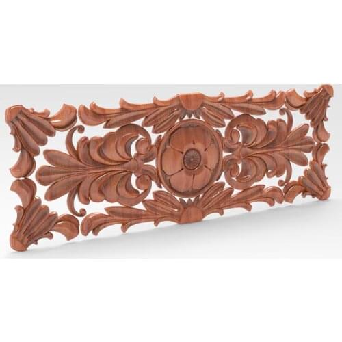 3D Model STL File Carved Decal for CNC Router Engraving & 3D Printing Home Furniture Decoration Decor