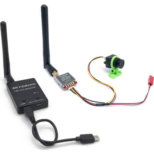 5.8G FPV UVC OTG Receiver For Android Mobile Phone Tablet+TS5828L 200mW/600mW Video Transmitter+CMOS 1000TVL 2.8mm FPV Camera