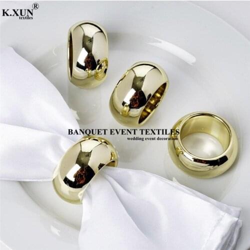 5pcs Lot Round Acrylic Napkin Rings For Wedding Event Party Hotel Decoration Christmas Deco