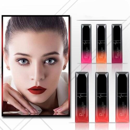Velvet Lip Glaze Red Nude Purple Nude Lip Gloss Makeup Liquid Lipstick Long Lasting Non-stick Cup Moisturizing Lip Beauty