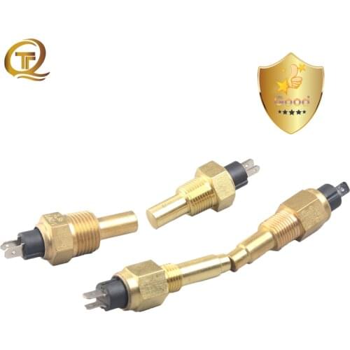 M16 X1.5 M14 X1.5 Auto Engine Water Temperature Sensor 3/8NPT 1/2NPT Car Water Temp Gauges Electric Diesel Generator Sensor