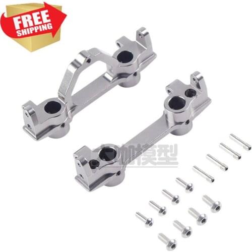 RC Parts 1/10 metal front and rear beam bracket bumper mount Axial SCX10 option parts
