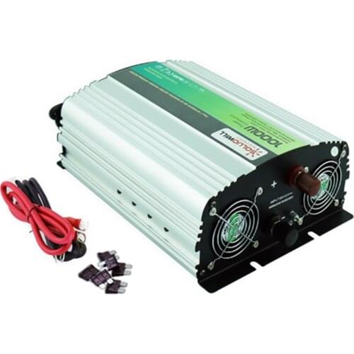Home ups 24Vdc to 110V/120Vac 1000 watt 1KW power inverter with battery charger